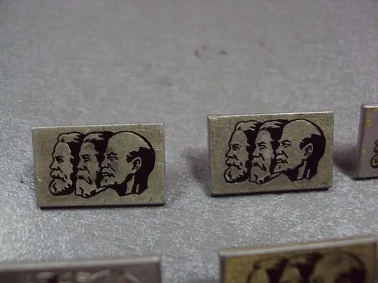 знак ленин маркс энгельс лот 6 шт №1605 Де купити