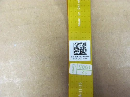 767-22 WEB камера 0HK46K зі шлейфом 00NY6G  для  Dell Alienware Area 51m R1 R2  оригінал З аукціону