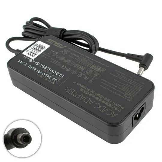 Купити Блок живлення для ноутбука ASUS 19.5V, 9.23A, 180W, 6.0*3.7мм-PIN, black, OVALE