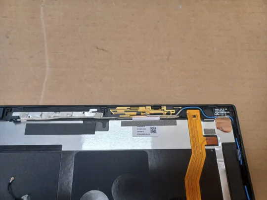 номер1041-11 кришка матриці AQ1BR000700 зі шлейфом DC02C00EE20 для Lenovo ThinkPad T495S T490S T14s Gen 1 Кришка дисплея Тильна кришка Корпус матриці Верхня кришка matrix cover Top Case LCD Cover Rear Lid Back Cover Housing Cabinet оригінал Де купити