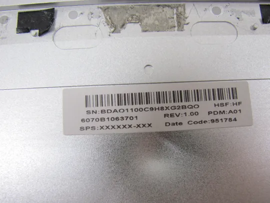 643-5 кришка матриці 6070B1063701  з петлями і шлейфом  для HP ELITEBOOK X360 1030 G2  оригінал в Україні