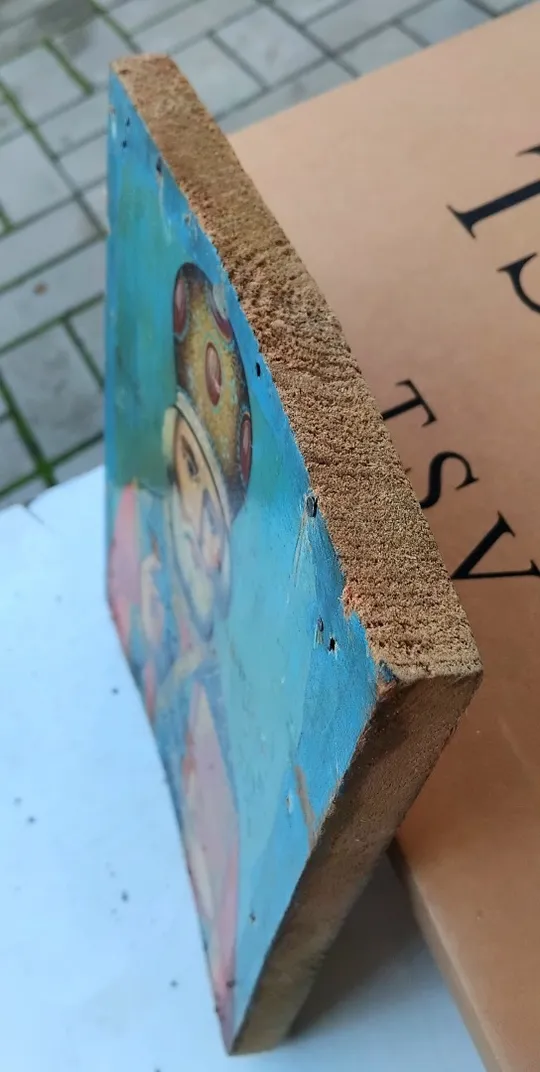 Икона 'Св. Николай' (дерево,масло) Недорого