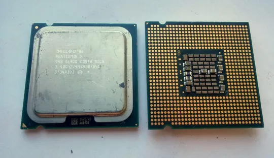 10шт процессоров Pentium® D 945 3.40GHz/4M/800MHz LGA775 Ціна