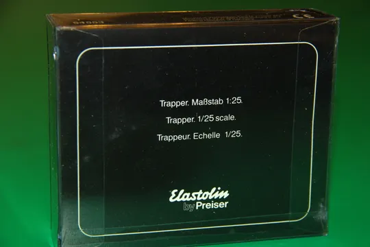 ТРАПЕР З МУШКЕТОМ №54553 траппер ELASTOLIN PREISER 70мм ФРГ в упаковці З аукціону