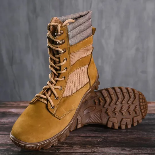 Берцы тактические сетка ВСУ (ЗСУ) 7298 41 р 26,5 см коричневые Де купити