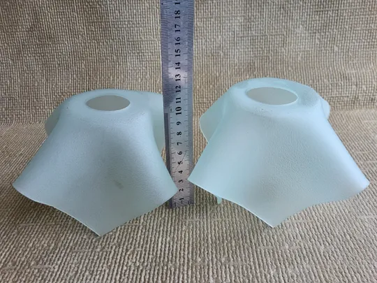 Плафоны стеклянные, матовые, 2шт Продаж