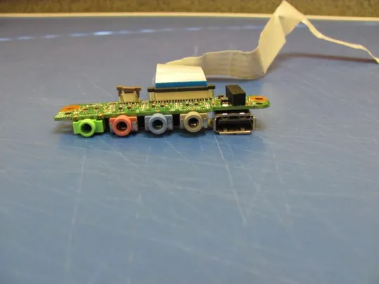 №50-12 USB AUDIO плата E89382 для MEDION ERAZER X6811 X6812 GX660 MS-16F2 MS-16F1 оригінал Продаж