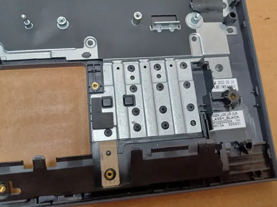 номер1054-4 Кришка панель палмрест 025CCM FA3ZZ000400 AP3ZZ000304 клавіатура робоча для Dell G15  5530 5531 5535 топкейс Верхня панель палмрест cover-C оригінал Торговий майданчик