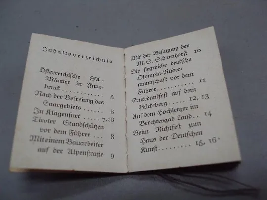 Памятка пропаганда Рейх солдату карманная книжечка прокламация Фюрер и его люди №13844 Недорого