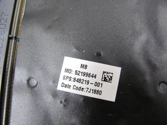 725-5  материнська плата APW50 LA-C381P  848219-001 SR2FQ  i7-6700HQ для  HP Zbook 15 G4 оригінал в Україні
