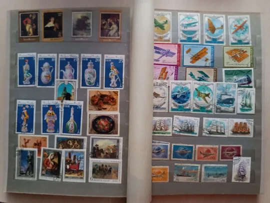 Великий колекційний альбом з марками СРСР і не тільки Продаж