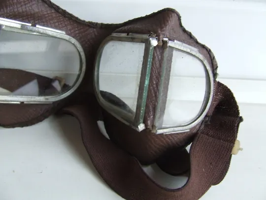 Очки стекляные защитные для токаря или... 1950- 1960 гг Інтернет-аукціон