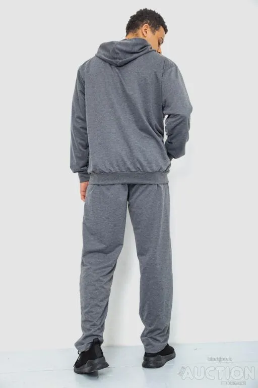 Спорт костюм мужской, цвет серый, 244R9111 Продаж