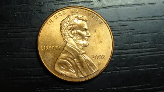 1 цент 2002 D США Ціна