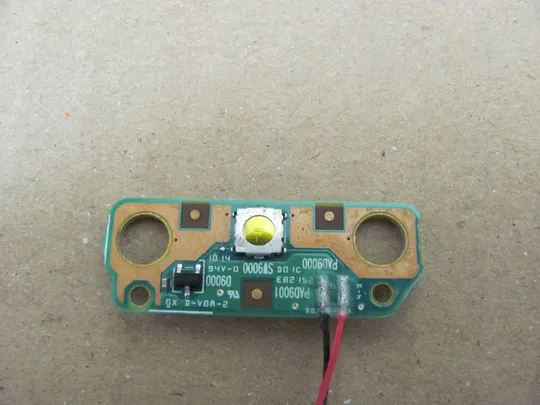 номер0314-25 плата кнопки вкл Кнопкова плата Кнопковий модуль Плата управління кнопками,  Плата кнопки живлення Laptop Power button board  6017B0258201 для Toshiba Satellite C650 C655 L650 L655 оригінал Продаж