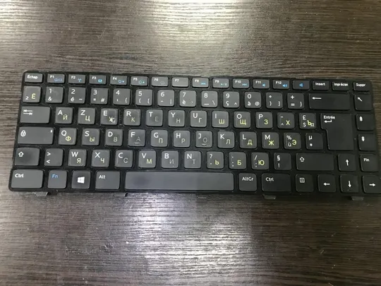 0063 Клавиатура для ноутбука DELL INSPIRON 15Z-5523 +подсветка NSK-L80BW Ціна