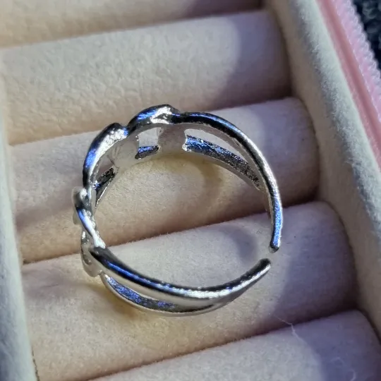 Металева каблучка з ланцюговим дизайном Продаж