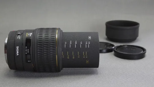 Об'єктив Sony AF Sigma 105mm/2.8 EX Macro макрообъектив для Sony/Minolta Ф58mm Вживане Недорого