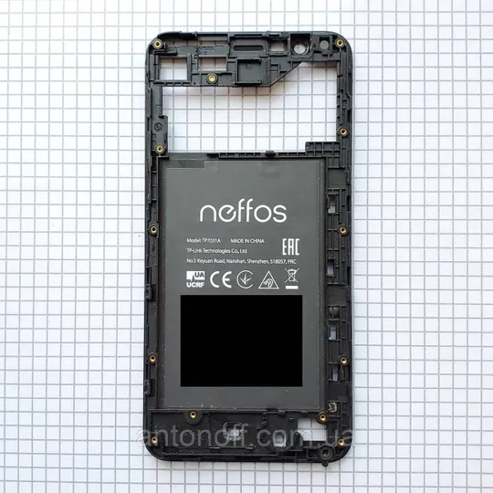Рамка дисплея TP-Link Neffos C5 Plus TP7031A для телефона оригінал з розборки Ціна