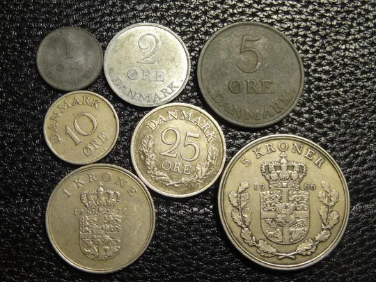 Купити Комплект монет Данії (Король Фредерік IX)