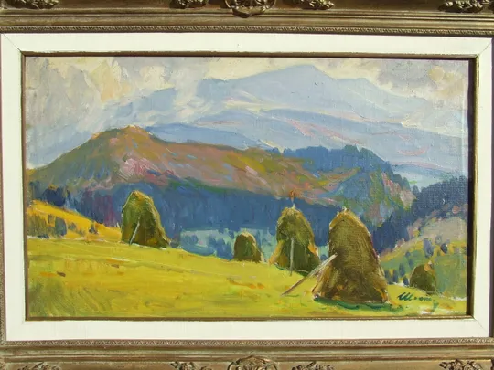 Нар.худ.Урср. Шолтес З. 1909-1990 рр. роз. 40х70 см. п.о. 1960 рр. закарпатська школа Ужгород . Характеристики