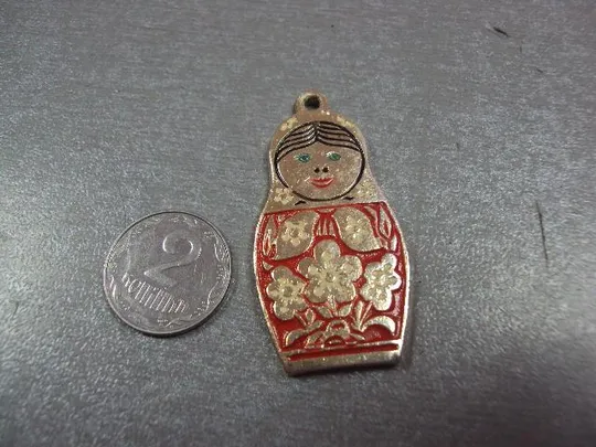 знак детский подвес брелок матрешка №1811 Ціна