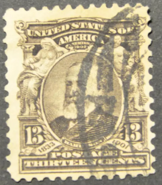 США Гаррисон 13c. 1902-1903 Sc.308 Ціна