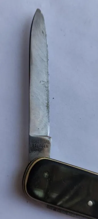 Нож карманный винтажный Solingen "два аиста"rob klaas  sn122 Продаж