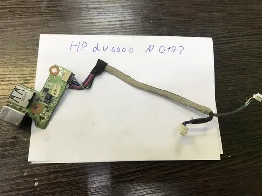 DV6000 Розйом живлення +шлейф  USB Ціна