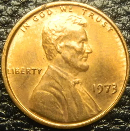 фото, 1 цент 1973 США
