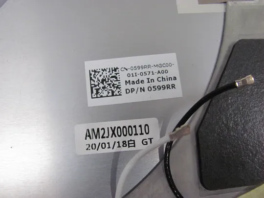 862-2 кришка матриці AM2JX000110 0599RR для Dell Latitude 5500 5510 5511 Precision 3540 3541 3551 оригінал Характеристики