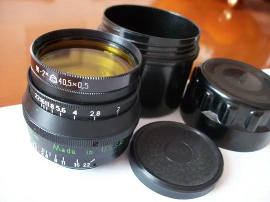 Юпитер-8,черный, М-39 , Made in USSR , No-8001271, Крышка передняя, Светофильтр Ж-2х , как нов Ціна