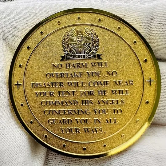 Сувенірна монета:   " Архангел Михаїл 2 ". З аукціону