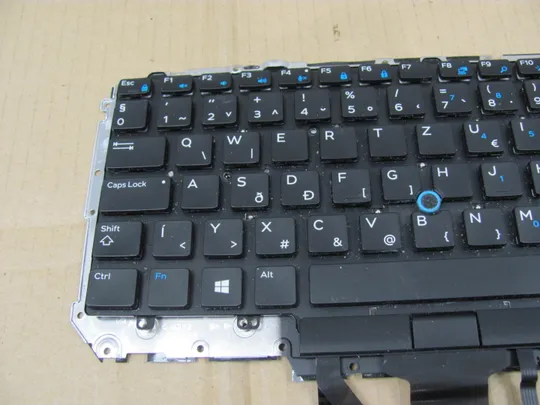 694-12 клавіатура робоча з підсвіткою 0GV0J5 з кріпленням для Dell Latitude E7480 7480  E7470 7470 E5450 5450 E5470 5470 5480 5488 5490 5491 5495 E7450 7480 оригінал Продаж