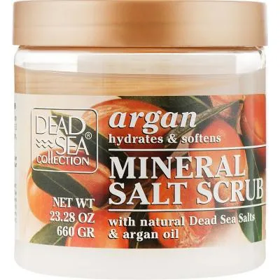 Скраб для тела Dead Sea Collection с минералами Мертвого моря и аргановым маслом 660 г (83066800902 Ціна