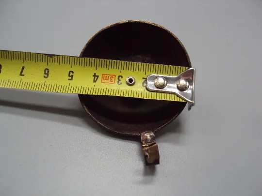 Деталь кришка фрагмент запчасть деталь крышечка латунь №18577 Де купити