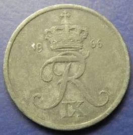 2 оре 1966 Данія Ціна