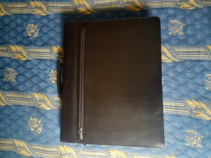 фото, Портфель діловий, натуральна шкіра, сумка для документів з кодовим замком.