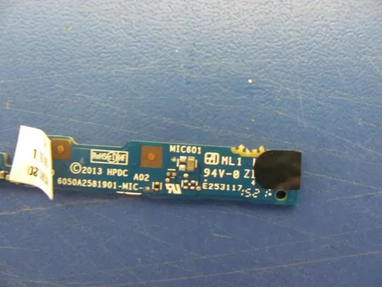 №14-6 мікрофон 6050A2581901 для HP PROBOOK 655 G1 650 G1 оригінал З аукціону