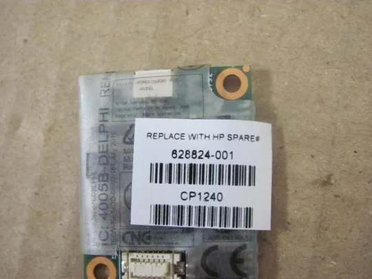 номер0033-11 Плата Мережева карта 628824-001 для HP EliteBook 8560P 8570P 8460w 8560w 8760w 8560p плата модему Modem Board З аукціону