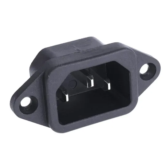 Гніздо живлення комп&#039;ютерне IEC 60320 C14 (F) &quot;тато&quot; 1.1097 Ціна