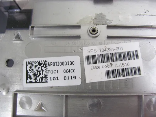 613-12 Кришка панель палмрест AP0TJ000100 734281-001  для HP EliteBook ZBOOK 15 G2  оригінал На торгах