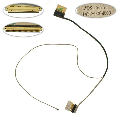 фото, Шлейф матрицы для ноутбука ASUS (GL553), EDP, FHD (1422-02GM000)