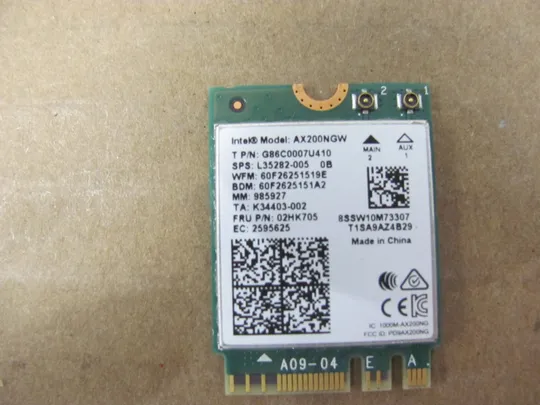 номер0790-15 WI-FI модуль AX200NGW 02HK705 l35282-005  для  HP Elitebook 745 840 845 850 G6 G5 G7 оригінал Ціна