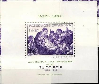фото, Руанда Гвидо Рени Живопись Рождество 1973