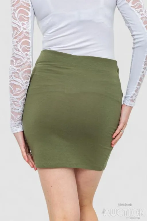 Юбка, цвет хаки, 244R102-1 Продаж