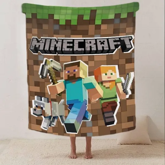 Купити Плед 3D Мир MINECRAFT 20222450_B 12262 135х160 см