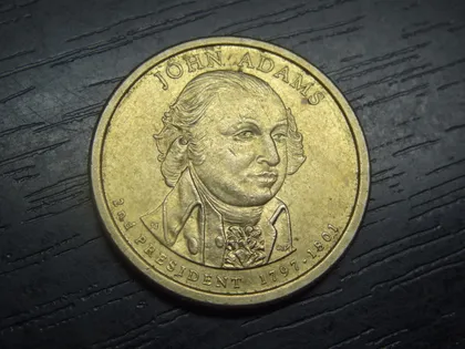 фото, 1 долар 2007 P США Джон Адамс