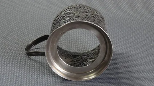 Подстаканник ажурный советский мельхиор скань БУ радянський підстаканник Де купити