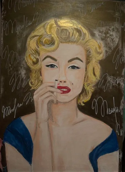 фото, Авторська картина «Монро»